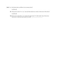 SEC Form 2897 Form Custody for Broker-Dealers, Page 10