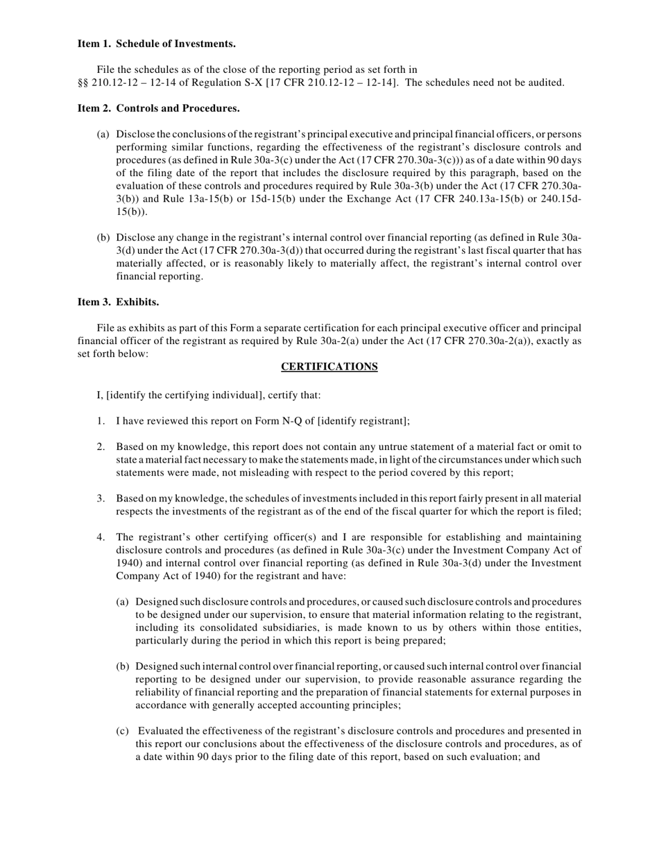 SEC Form 2455 (N-Q) Quarterly Schedule of Portfolio Holdings of Registered Management Investment Company, Page 3