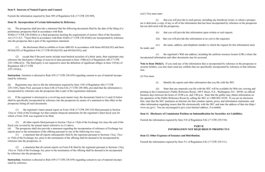 SEC Form 2909 (SF-3) Registration Statement Under the Securities Act of 1933, Page 5
