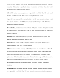 SEC Form 2919 (SCI) Systems Compliance and Integrity, Page 13