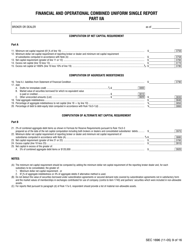 SEC Form 1696 (X-17A-5) Focus Report Part Iia, Page 6