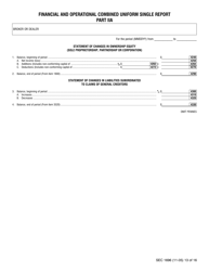 SEC Form 1696 (X-17A-5) Focus Report Part Iia, Page 8