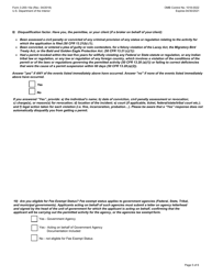 FWS Form 3-200-10E Federal Fish and Wildlife Permit Application Form - Special Purpose - Migratory Game Bird Propagation, Page 5