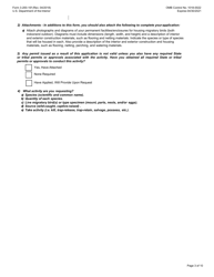 FWS Form 3-200-10F Federal Fish and Wildlife Permit Application Form - Special Purpose - Miscellaneous, Page 3