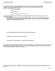 FWS Form 3-200-13 Federal Fish and Wildlife Permit Application Form - Migratory Bird Depredation, Page 3
