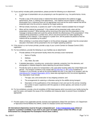 FWS Form 3-200-30 Federal Fish and Wildlife Permit Application Form - Export/Re-export/Re-import of Traveling Exhibitions (And Reissuance) Under the Convention on International Trade in Endangered Species (Cites) and/or U.S. Endangered Species Act (Esa), Page 7