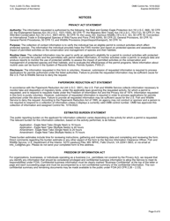 FWS Form 3-200-72 Federal Fish and Wildlife Permit Application Form - Eagle Nest Take, Page 8