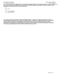 FWS Form 3-200-81 Federal Fish and Wildlife Permit Application Form - Special Purpose &quot; Utility, Page 10