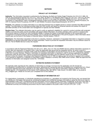 FWS Form 3-200-81 Federal Fish and Wildlife Permit Application Form - Special Purpose &quot; Utility, Page 12