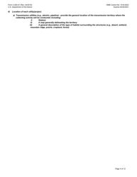 FWS Form 3-200-81 Federal Fish and Wildlife Permit Application Form - Special Purpose &quot; Utility, Page 4