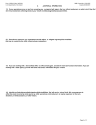 FWS Form 3-200-81 Federal Fish and Wildlife Permit Application Form - Special Purpose &quot; Utility, Page 9