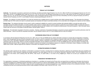 FWS Form 3-202-6 Special Purpose - Game Bird - Annual Report, Page 3