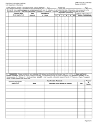 FWS Form 3-202-4 Rehabilitation - Annual Report, Page 4