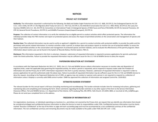 FWS Form 3-202-15 Eagle Take (50 Cfr 22.26) - Annual Report, Page 4