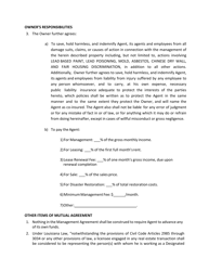 Sample Property Management Agreement Form - Louisiana, Page 3