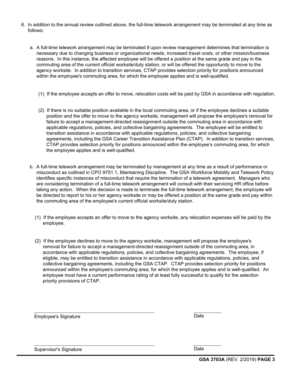 GSA Form 3703A - Fill Out, Sign Online and Download Fillable PDF ...