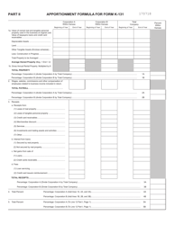 Form K-131 Kansas Financial Institution Combined Income Method of Reporting - Kansas, Page 2