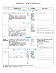 Form CR-1216 Kansas Business Tax Application Packet - Kansas, Page 13