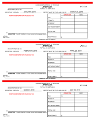 Form MT-05A Mineral Tax Return - Crude Oil - Kansas, Page 2