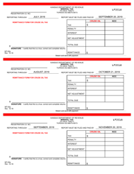 Form MT-05A Mineral Tax Return - Crude Oil - Kansas, Page 4