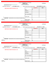 Form MT-05A Mineral Tax Return - Crude Oil - Kansas, Page 5