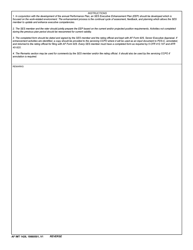 AF IMT Form 1426 Senior Executive Service - Executive Enhancement Plan, Page 2