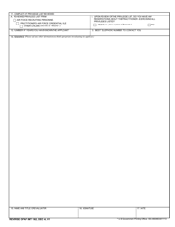 AF IMT Form 1562 Credentials Evaluation of Health Care Practitioners, Page 2