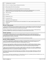 AF IMT Form 1759 Air Force Attorney Application Instructions and Forms, Page 2