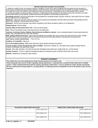 AF IMT Form 227 Quarters Condition Inspection Report, Page 4