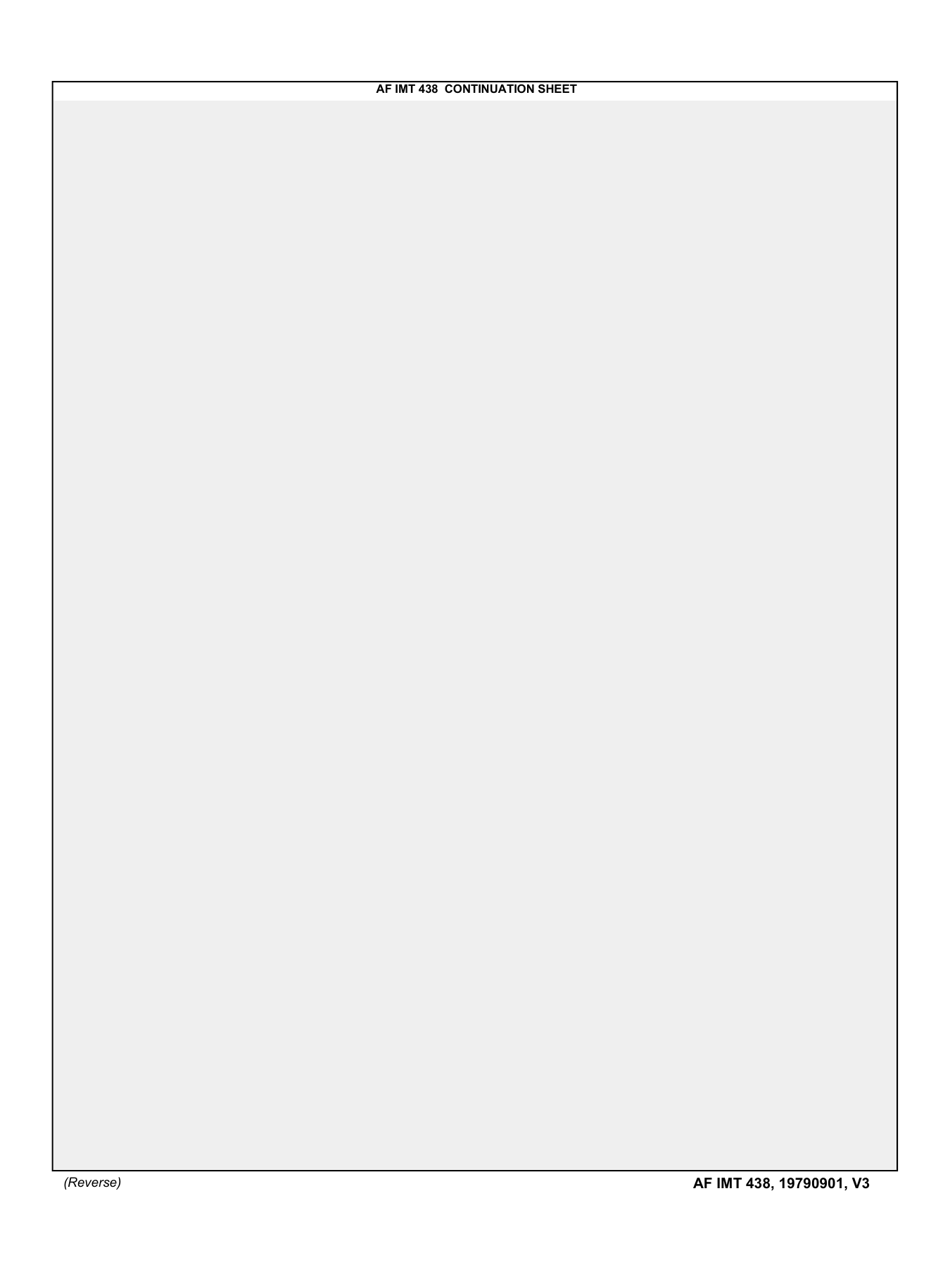AF IMT Form 438 Medical Care Third Party Liability Notification, Page 2