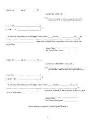 Subordination Agreement Form - Wisconsin, Page 2