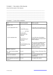 Sample Mediation Agreement Template, Page 6