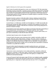 &quot;Business Associate Agreement Template&quot; - Maine, Page 2