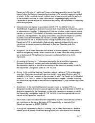 &quot;Business Associate Agreement Template&quot; - Maine, Page 4
