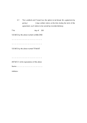 Tenancy Agreement Template (Fixed Term) - United Kingdom, Page 10