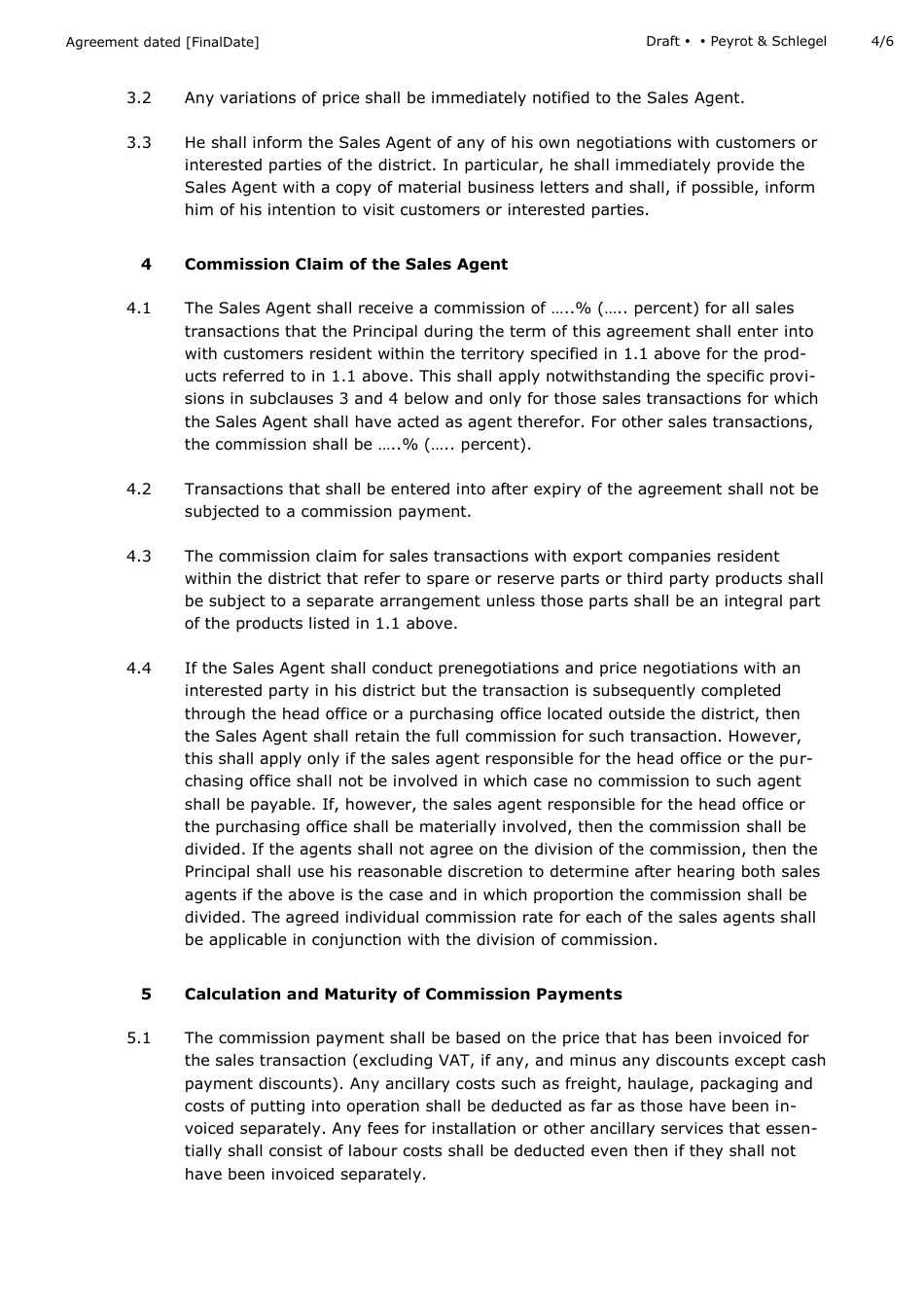 assignment of contract under swiss law