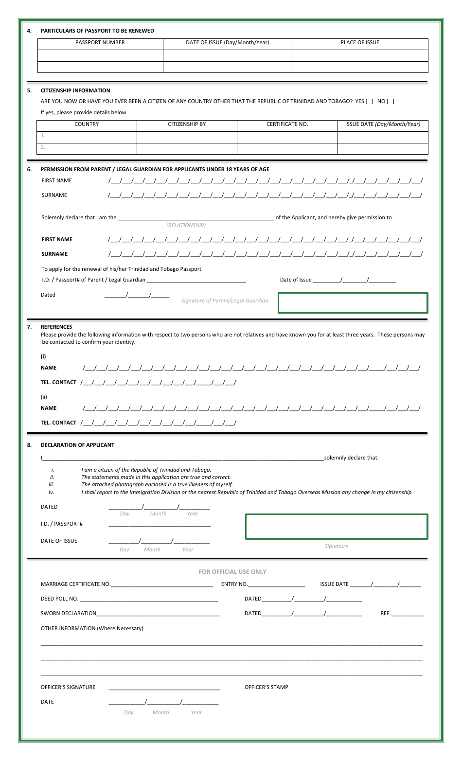 trinidad-and-tobago-application-form-for-the-renewal-of-trinidad-and-tobago-machine-readable