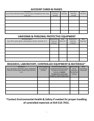 Employee Assigned Asset Tracking Template, Page 3