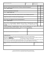 Form SFN14095 On-The-Job Training Proposal Form - North Dakota, Page 3