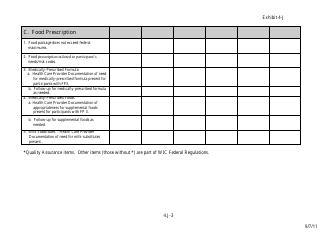 Exhibit 4-J Chart Audit Form - Minnesota, Page 3