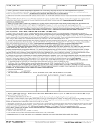 AF IMT Form 766 Extended Active Duty Order, Page 2