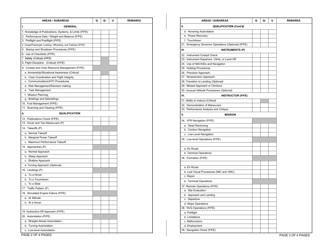 AF Form 4104 Th-1h Flight Evaluation Worksheet, Page 2