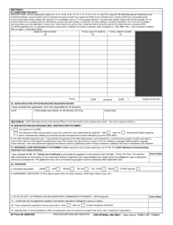 AF Form 56 Application &amp; Evaluation for Training Leading to a Commission in the United States Air Force, Page 5