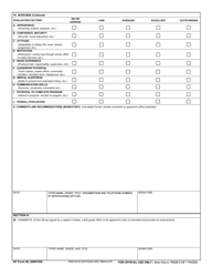 AF Form 56 Application &amp; Evaluation for Training Leading to a Commission in the United States Air Force, Page 6