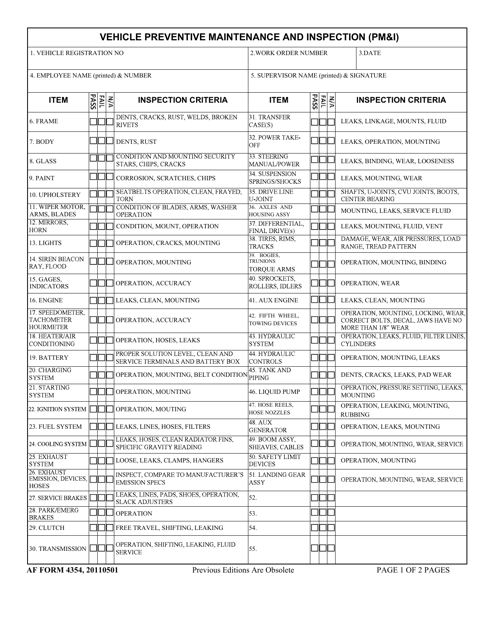 AF Form 4354 Fill Out Sign Online And Download Fillable PDF
