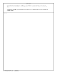 AF IMT Form 3642 Circling Computations, Page 2