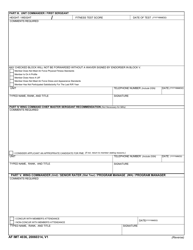 AF IMT Form 4036 Application for Developmental Education in-Residence (Enlisted), Page 2