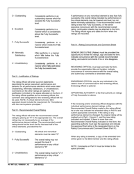 AF IMT Form 925 Senior Executive Appraisal, Page 6