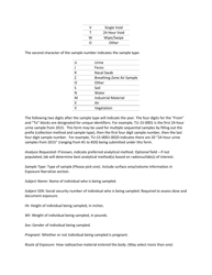 AF Form 2753 Radiological Sampling Form, Page 3