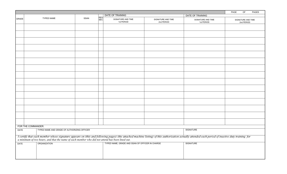 AF IMT Form 40 - Fill Out, Sign Online and Download Fillable PDF ...